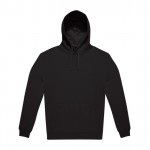 Sudadera unisex de algodón con hombros relaxed 280 g/m2 B&C color negro vista 11