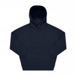 Sudadera unisex ecológica oversized con capucha 350 g/m2 B&C color azul marino