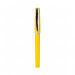 Bolígrafos roller para merchandising amarillo