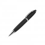 boligrafo usb personalizado para empresas color negro mate