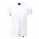 Camiseta técnica sublimada RPET color blanco