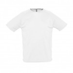 Camiseta técnica personalizada color blanco