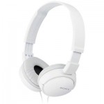 Auriculares con cable y almohadillas color blanco