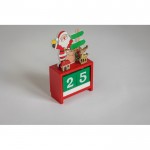 Calendario de escritorio de Navidad para la cuenta regresiva color surtido vista fotografía cuarta vista