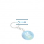 Llavero con gota de resina vista principal - Agotado