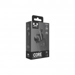 Auriculares Bluetooth de larga duración Fresh 'n Rebel Twins Core color gris oscuro vista con caja