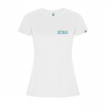 Camiseta técnica de poliéster reciclado para mujer 135 g/m2 Roly Direct Imola vista principal