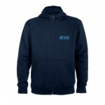Sudadera de algodón y poliéster con capucha 280 g/m2 Roly Direct Montblanc vista principal