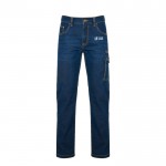 Pantalón laboral vaquero de algodón y poliéster 370 g/m2 Roly Raptor vista principal