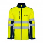 Chaqueta laboral softshell de alta visibilidad 320 g/m2 Roly Antares vista principal