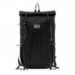 Mochila roll top de poliéster para portátil BrandCharger 16'' color negro vista de impresión