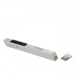 Puntero láser de plástico con función ”conecta y reproduce” y USB vista de impresión