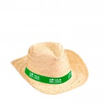 Sombrero de paja para promociones vista principal