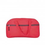 Bolsa de deporte con bolsillo externo color rojo