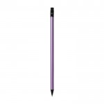 Lápiz de aspecto metálico color violeta