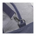 Bolsa de viaje con acabado vaquero color azul primera vista