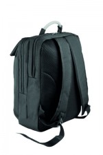 Mochila de varios bolsillos y RPET color gris oscuro septima vista