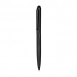 Bolígrafo metálico con puntero color negro