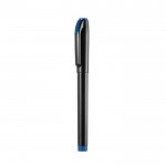 Roller negro con detalle color azul