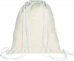 Mochila de cuerdas sublimada color beige