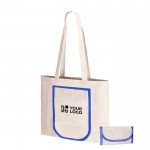 Bolsa plegable personalizada con velcro 