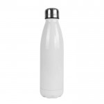 Botella con acabado blanco para sublimación 750ml City Sublim color blanco primera vista