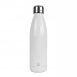 Botella con acabado blanco para sublimación 750ml City Sublim color blanco segunda vista