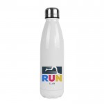 Botella con acabado blanco para sublimación 750ml City Sublim color blanco cuarta vista
