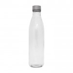 Botella de cristal personalizada grande color transparente