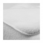 Bufanda de poliéster sublimada 180 g/m2 color blanco primera vista