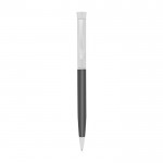 Bolígrafo de aluminio personalizado color negro primera vista