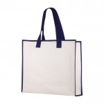Bolsa con laminado interior 220 g/m2 color azul
