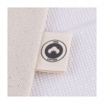 Bolsa de algodón de asas largas 300 g/m2 color beige primera vista