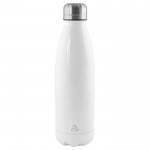 Botellas térmicas de acero inoxidable reciclado 500ml Ice Sublim color blanco segunda vista