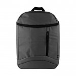 Mochila nevera con varios compartimentos color gris
