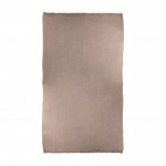 Manta de algodón con flecos 160 g/m2 color beige tercera vista