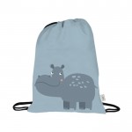 Mochila con diseños de animales color azul primera vista