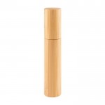 Frasco de bambú con spray para perfume color natural tercera vista