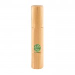 Frasco de bambú con spray para perfume color natural cuarta vista