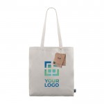 Bolsa de comercio justo de 180gr vista principal