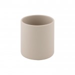 Vaso flexible infantil de silicona ideal para un mejor agarre color beige primera vista