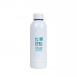 Botella de acero inoxidable reciclado especial para sublimar 500ml color blanco vista principal