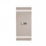 Pareo de algodón reciclado y poliéster en varios colores 150 g/m2 color beige vista principal