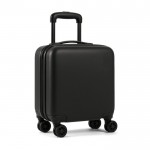 Trolley de ABS con ruedas 360º apta para llevar en cabina color negro segunda vista