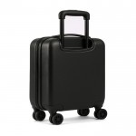 Trolley de ABS con ruedas 360º apta para llevar en cabina color negro tercera vista