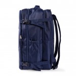 Mochila para portátil de poliéster ideal para viajes 15'' color azul marino tercera vista