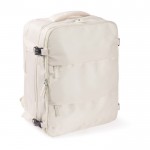 Mochila para portátil de poliéster ideal para viajes 15'' color blanco segunda vista