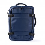 Mochila para portátil de poliéster ideal para viajes 16'' color azul primera vista