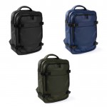 Mochila para portátil de poliéster ideal para viajes 16'' color negro cuarta vista