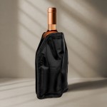 Enfriador de botellas hasta 2 horas y adaptable a distintas botellas color negro quinta vista